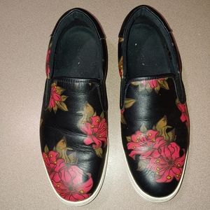 Coach floral shoe